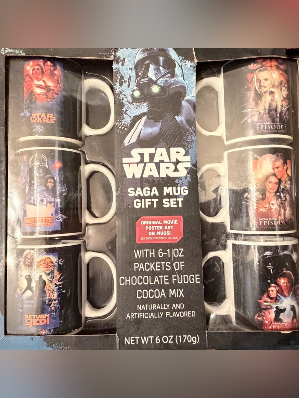 Star Wars Saga Mug Gift Set (NIB)